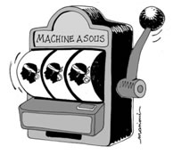 machine à sous appropriée