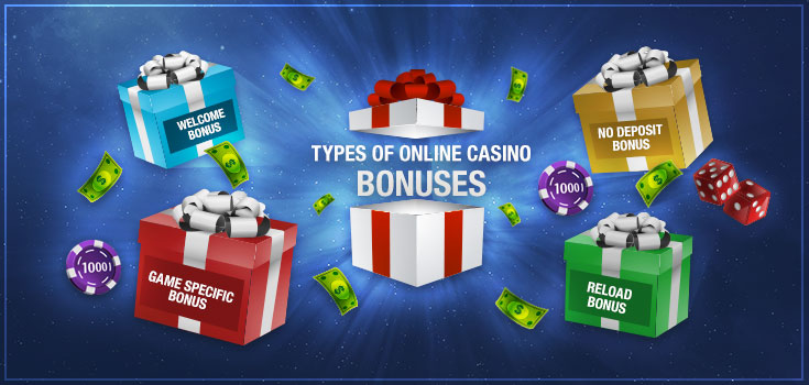 Types de bonus offerts par les casinos